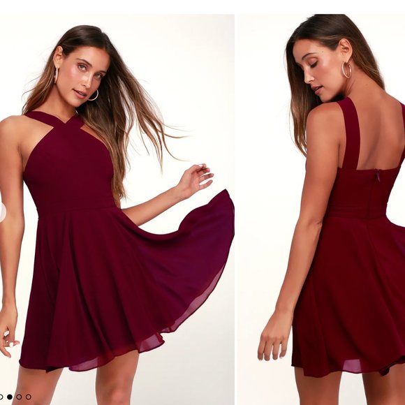 Lulus Forevermore skater dress Size S - Picture 3 of 3